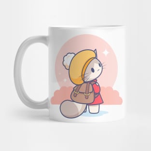 Cute Hat Cat Mug